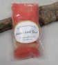 10g Naturally Dyed Madder Red Yellow Bland Llanwenog Felting Wool - Image 2