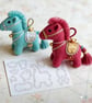 Small Horse Decoration Acrylic Sewing Template