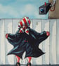  Original UK Art  "  CCTV   Showgirl  "  10 x 7 "