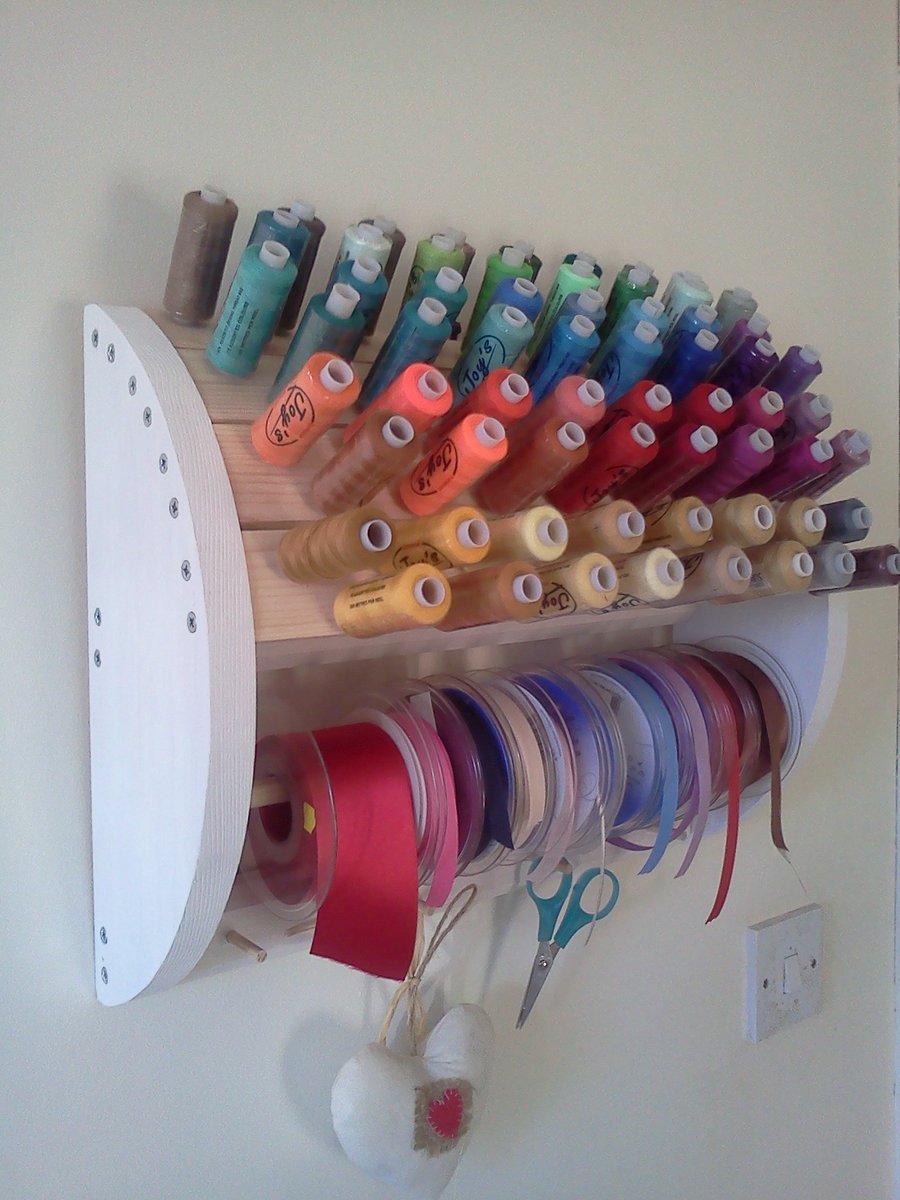 Sewing Thread and Ribbon Organiser