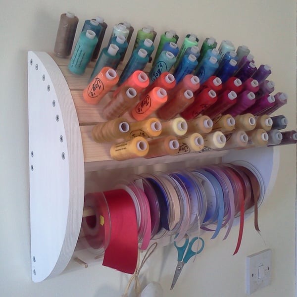 Sewing Thread and Ribbon Organiser