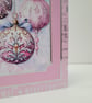Daughter Christmas Card – Festive Baubles Christmas Tree Ornaments Design - Image 3
