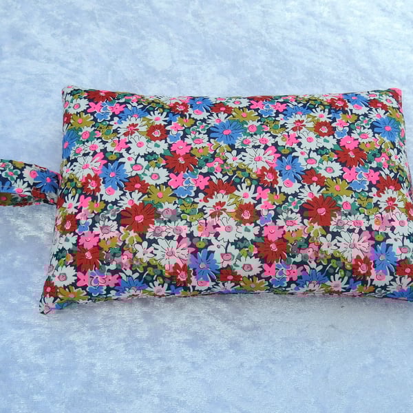Mouse wrist rest, wrist support, made from Liberty Tana Lawn