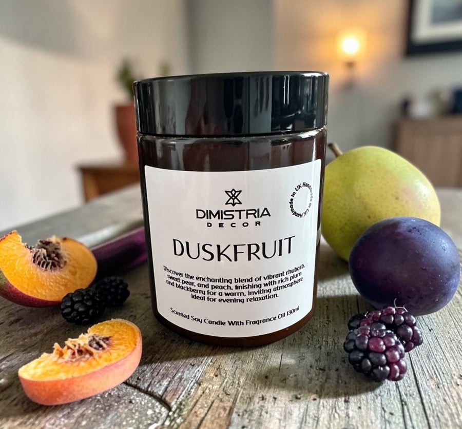 Scented Soy Candle Duskfruit