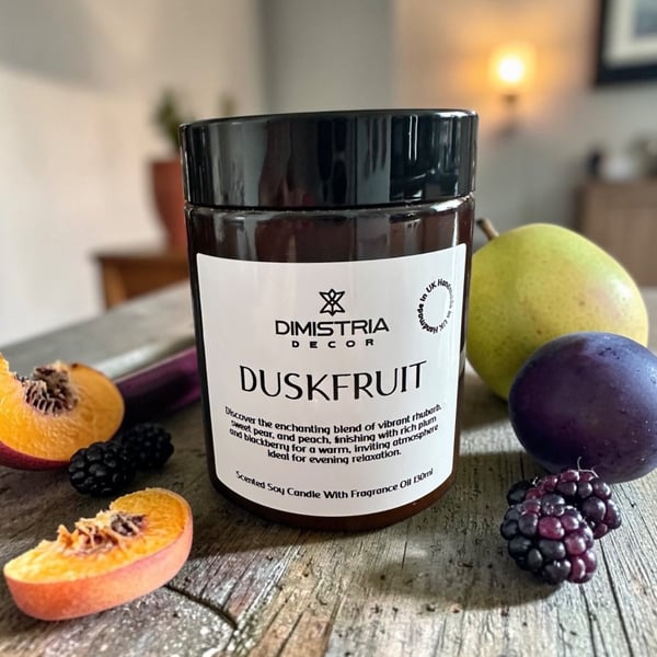 Scented Soy Candle Duskfruit