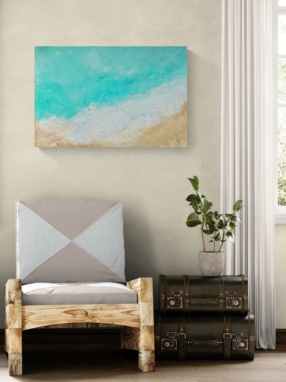 The Breeze Acrylic Painting