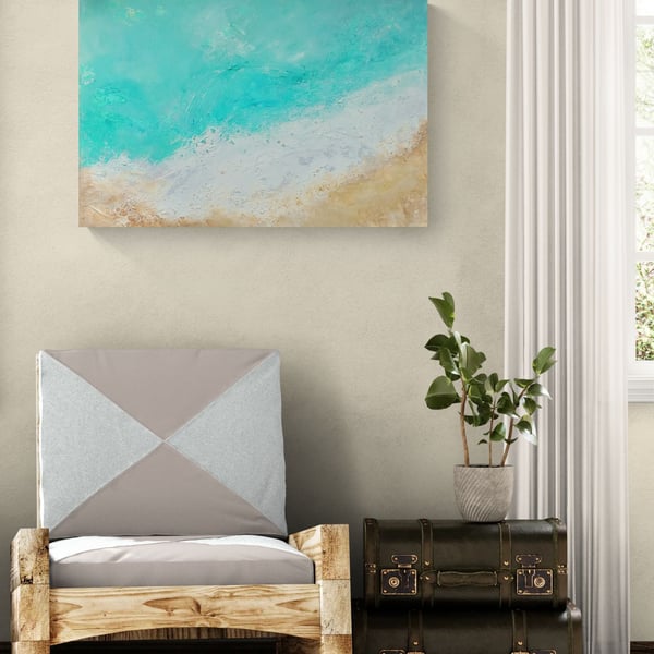 The Breeze Acrylic Painting