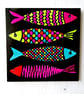 Four Little Fish - Original Artwork