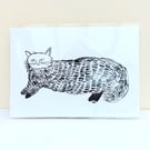 A5 Print A very judgy cat.