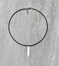 Leather necklace for women, Dainty Boho jewellery, Choker necklace - Image 2