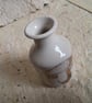 Stoneware bud vase with a copper toadstool image - Image 6