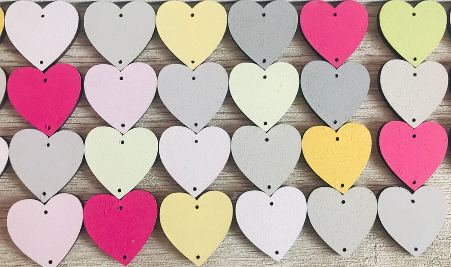 10 Extra Tokens for Family Friends Birthday Calendar Boards, Heart or Circle