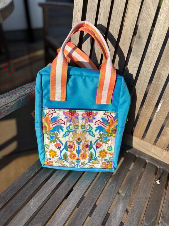 Small rucksack or backpack. Great day bag, work bag or school bag.