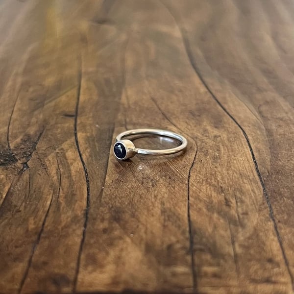 Written In The Stars Handmade Stacker Ring Size F (UK)