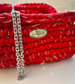 Clutch clasp handle crochet bag - Image 5
