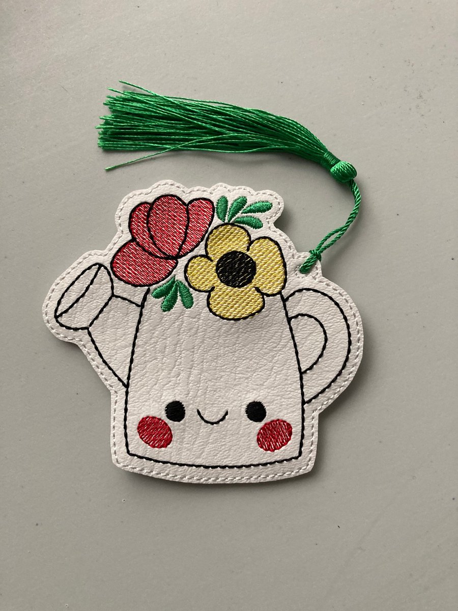 823. Watering can bookmark.