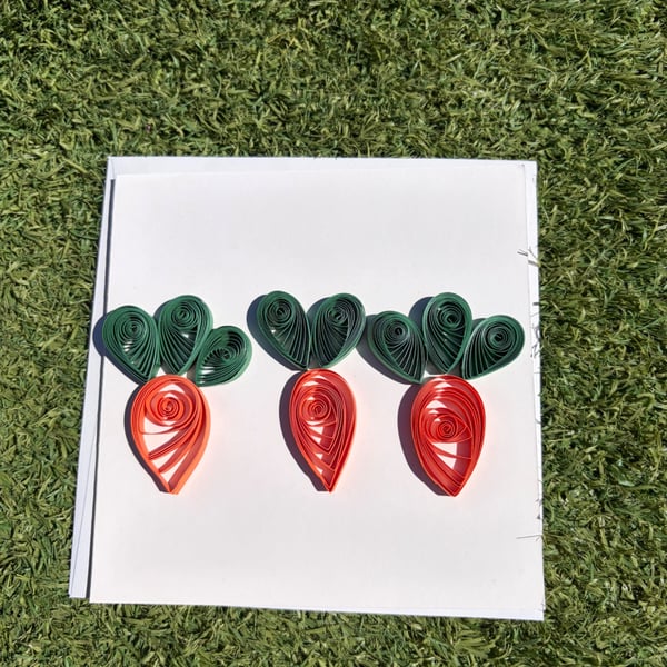 Handmade Quilled Card