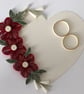 Beautiful quilled wedding congratulations card - Image 5
