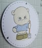 Gardening Bear Card For Dad - Father's Day, Birthday - Image 5