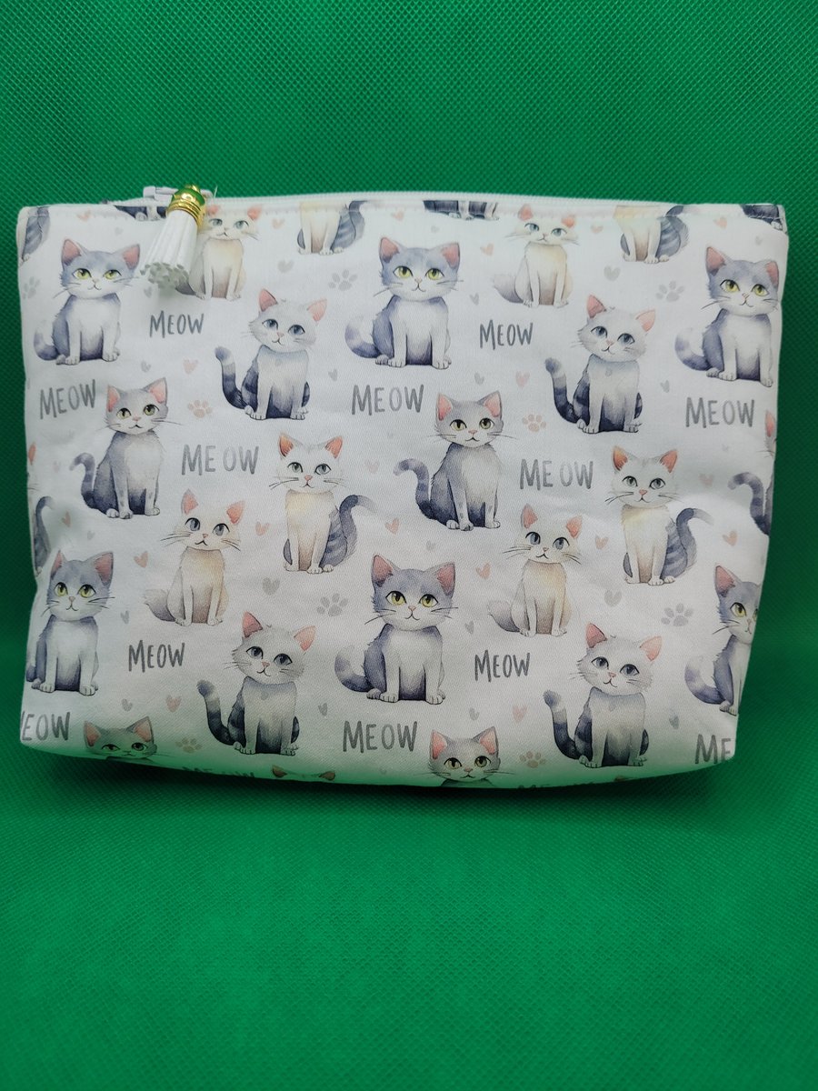 Make up, toiletries bag Meow Kittens
