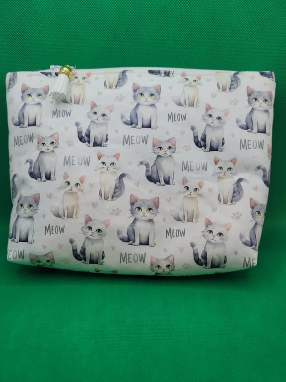 Make up, toiletries bag Meow Kittens