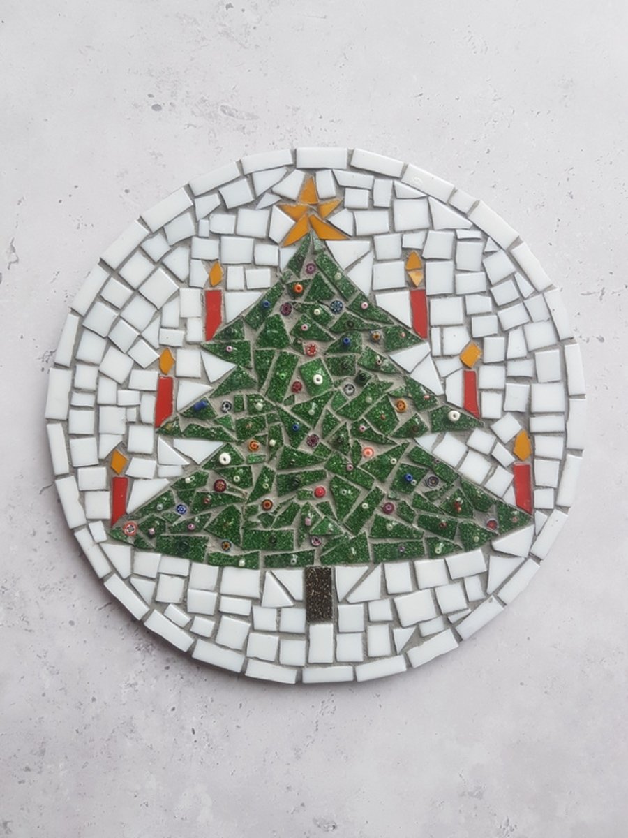 Mosaic Christmas Tree 