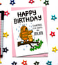 Cute Owl Birthday Card For Mum From Teenage, Infant Daughter, Son - Image 7