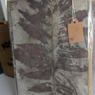 A5 size pack of 4 sheets  eco print paper