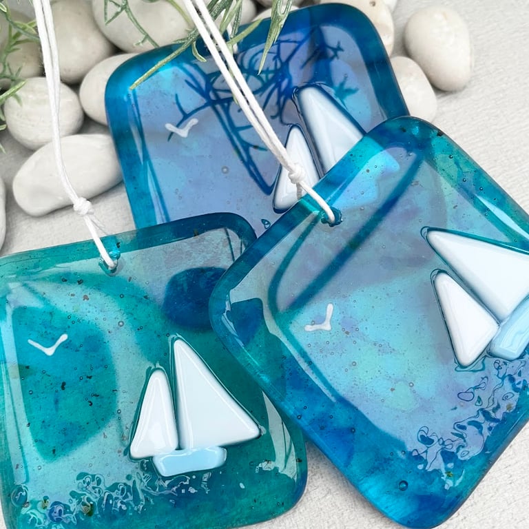 Sailing Boat suncatcher