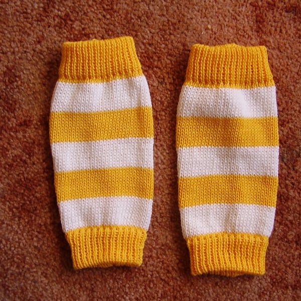 Baby Legwarmers in machine washable cotton, any colour