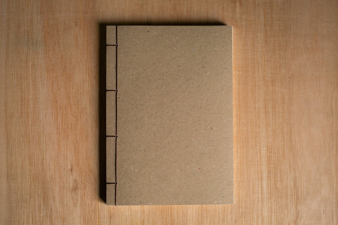 A5 Japenese Stab Bound Notebook