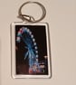 Bristol Ferris Wheel at Night photography keyring 