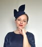 Ivory Felt Fascinator Hat – Elegant Women's Wedding & Races Headpiece  - Image 6