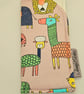 Quirky animals print glasses case. 