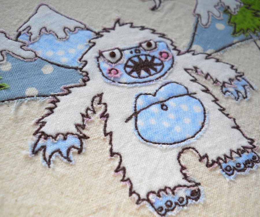 embroidered yeti 