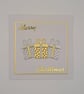 Set of 4 Christmas Cards – Santa Hat, Presents, Snowflakes & Pudding - 4x4 Inch  - Image 3