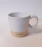 London Logo Mug with Shiny Tin white Glaze. - Image 4