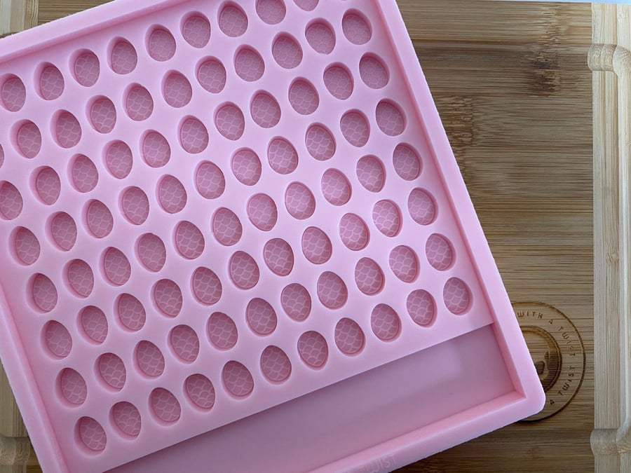 Dragon Egg Scrape n Scoop Wax Tray Silicone Mould. Egg Wax Melt Mould. Scoop Wax