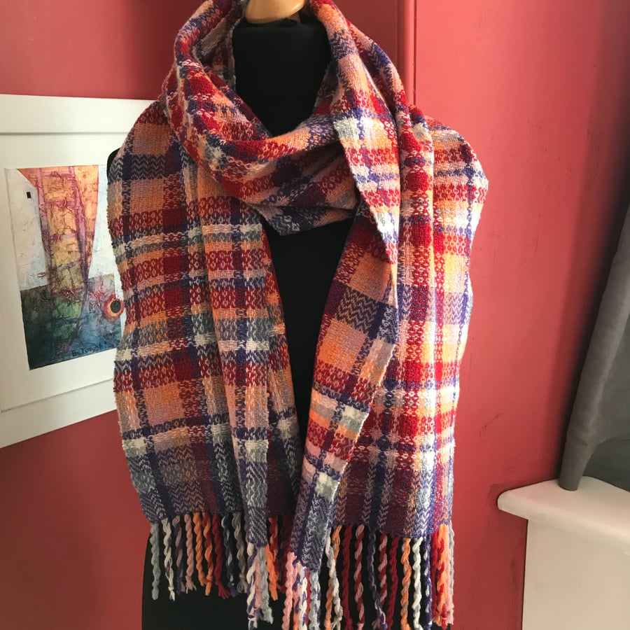 Boscawen-un Handwoven Twill Scarf
