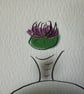 Water Lily, Birthday Flower for July Birthday Card  - Image 2