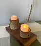 Natural Birch Bark Candle Holders – Handmade Solid Wood–Select Your Exact Piece - Image 5