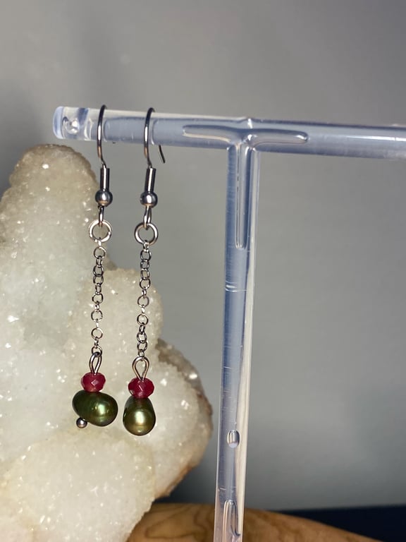 Olive - Olive inspired Earrings 