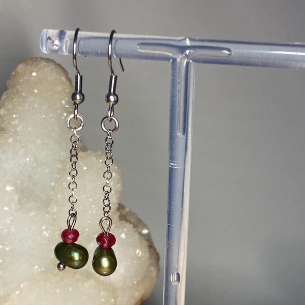 Olive - Olive inspired Earrings 
