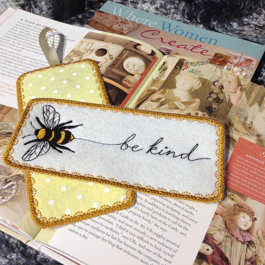 Bee Be Kind Bookmark PB3