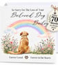 Personalised Dog Sympathy Card, Pet Loss Card, Over 70 Breeds to Choose From - Image 1