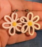 Open Petal Statement Earrings - Image 4