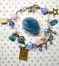 Starlight Boho Gemstone Mix Charm Bracelet - Image 2