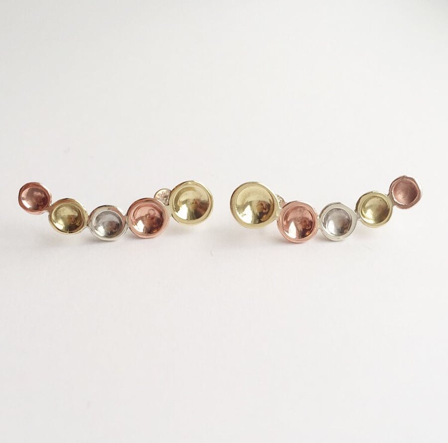 Dotty ear crawler - pair