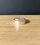 "Decoherence" - Heavy Sterling Silver Ring - 12g - Made To Any Size - 8mm x 2mm - Image 7