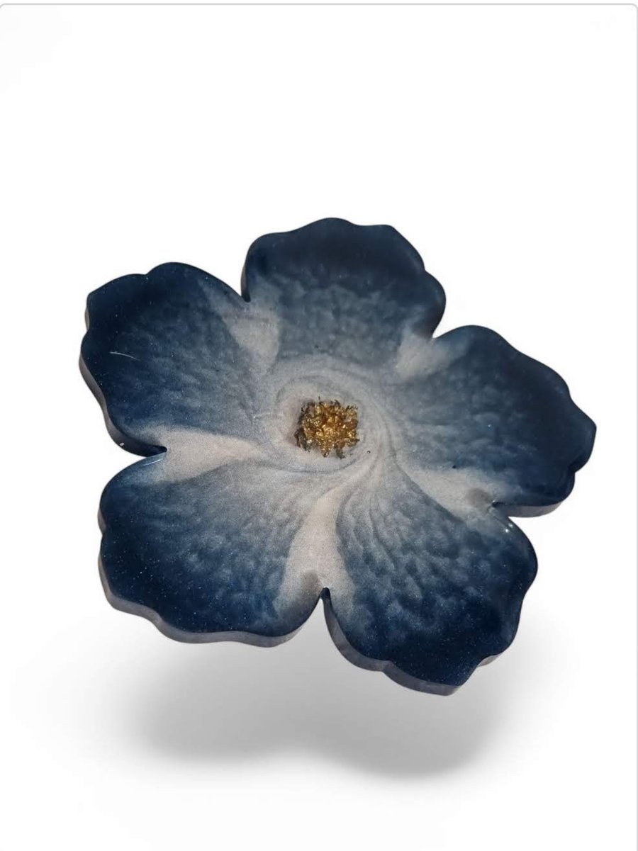 Flower Resin Coaster Home Decor Wedding Place Name Personalised Guest Favour